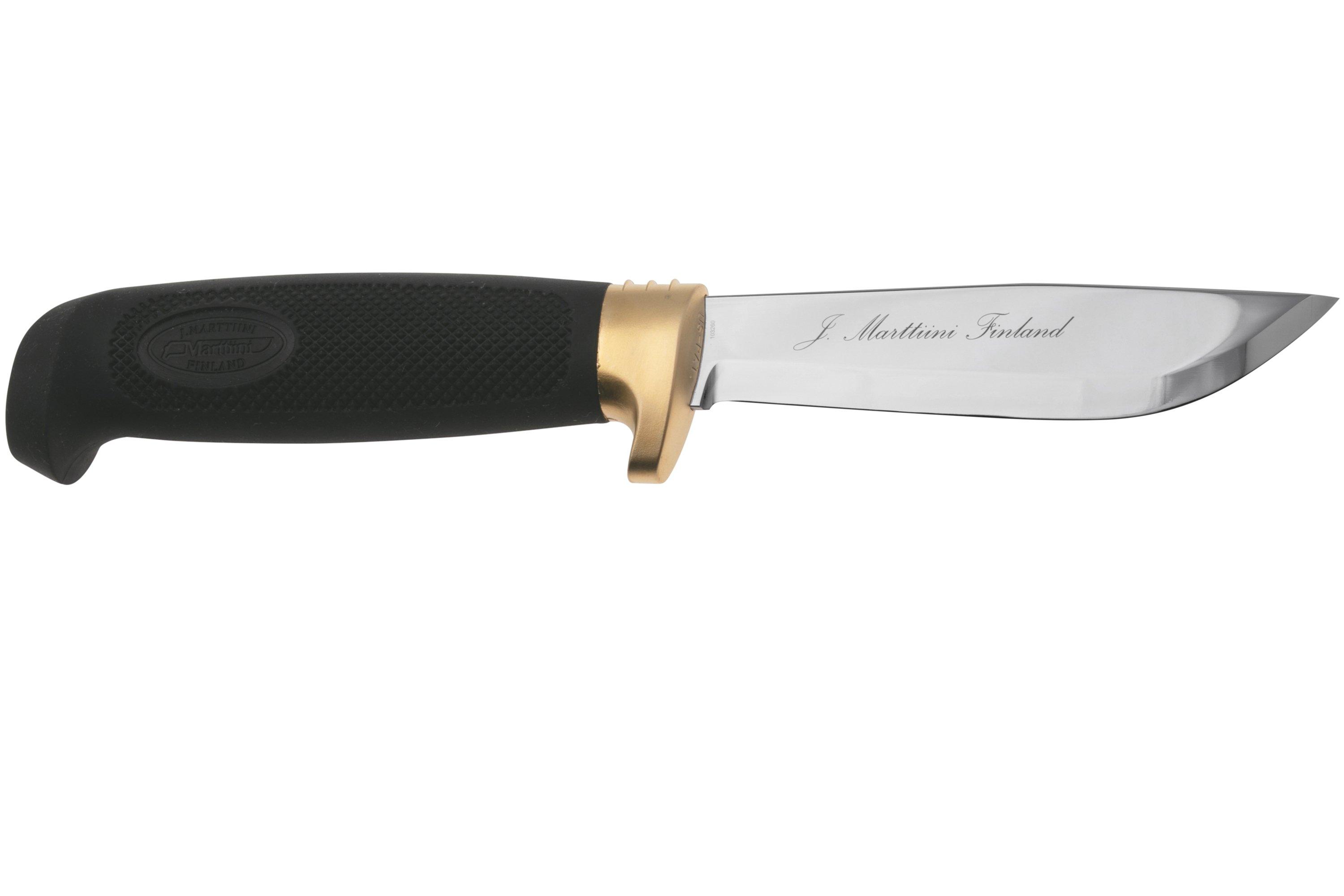 Marttiini Condor Skinner 186014 Stainless, Black Rubber, hunting knife