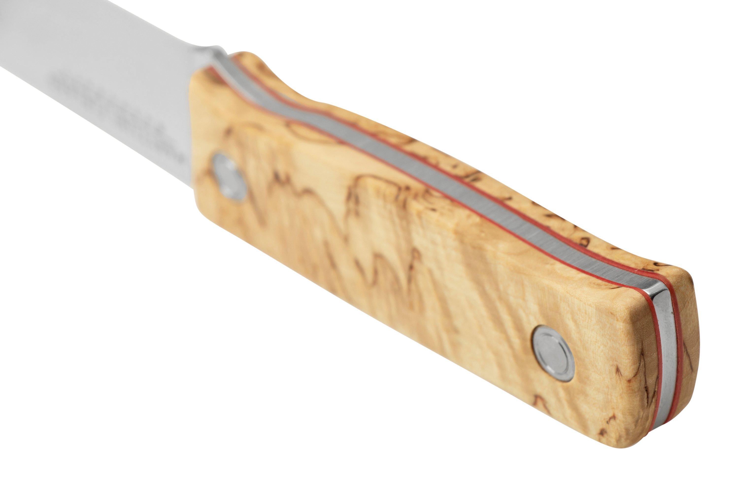 Marttiini Tundra-Messer Mit Birkenholz-Griff – Gesamtlänge 22,8 Cm, Rostfreie Klinge, Inkl. Lederscheide