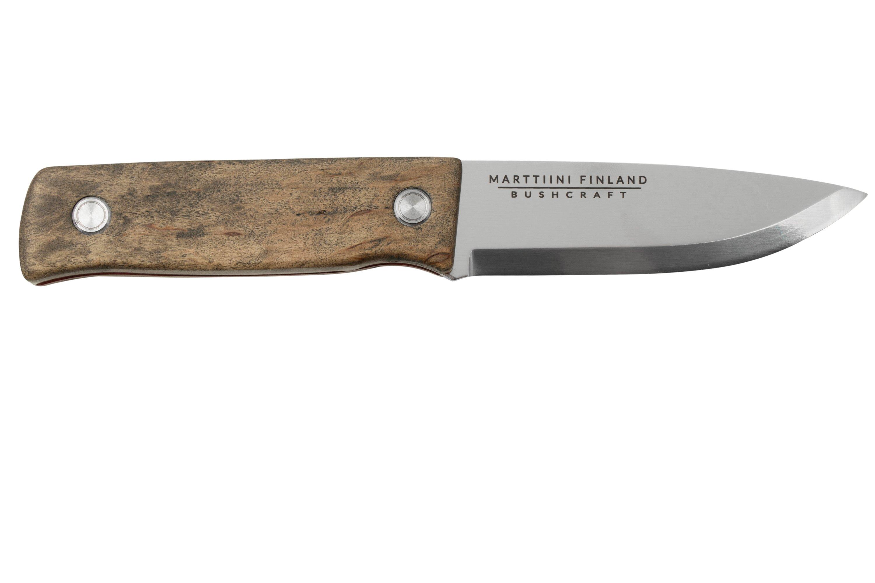 Marttiini Tundra 352015 GR Dark Curly Birch, cuchillo de exterior | Compras  con ventajas en Knivesandtools.es