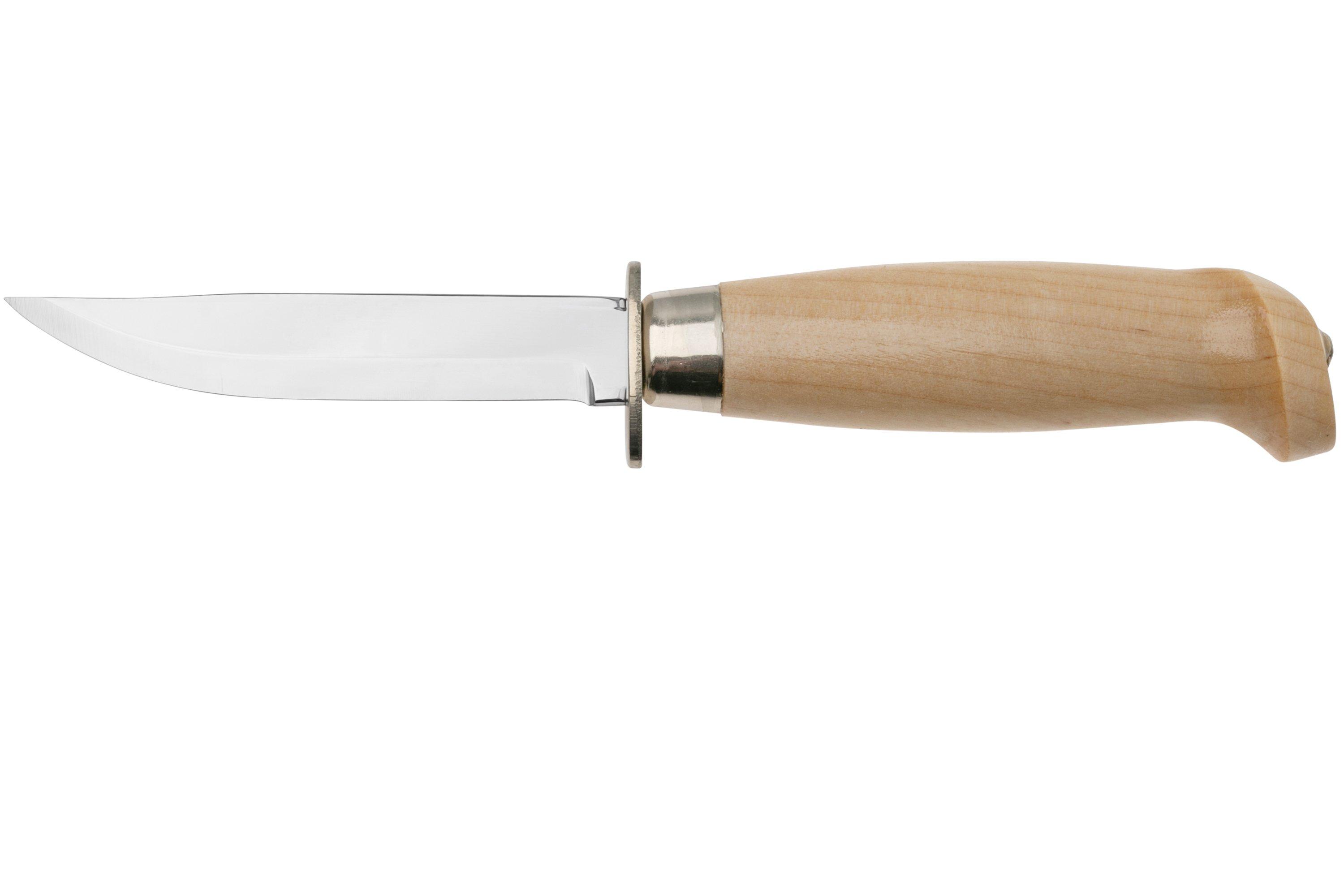 Marttiini Scout's Knife, 508010, Stainless, Curly Birch, outdoor knife