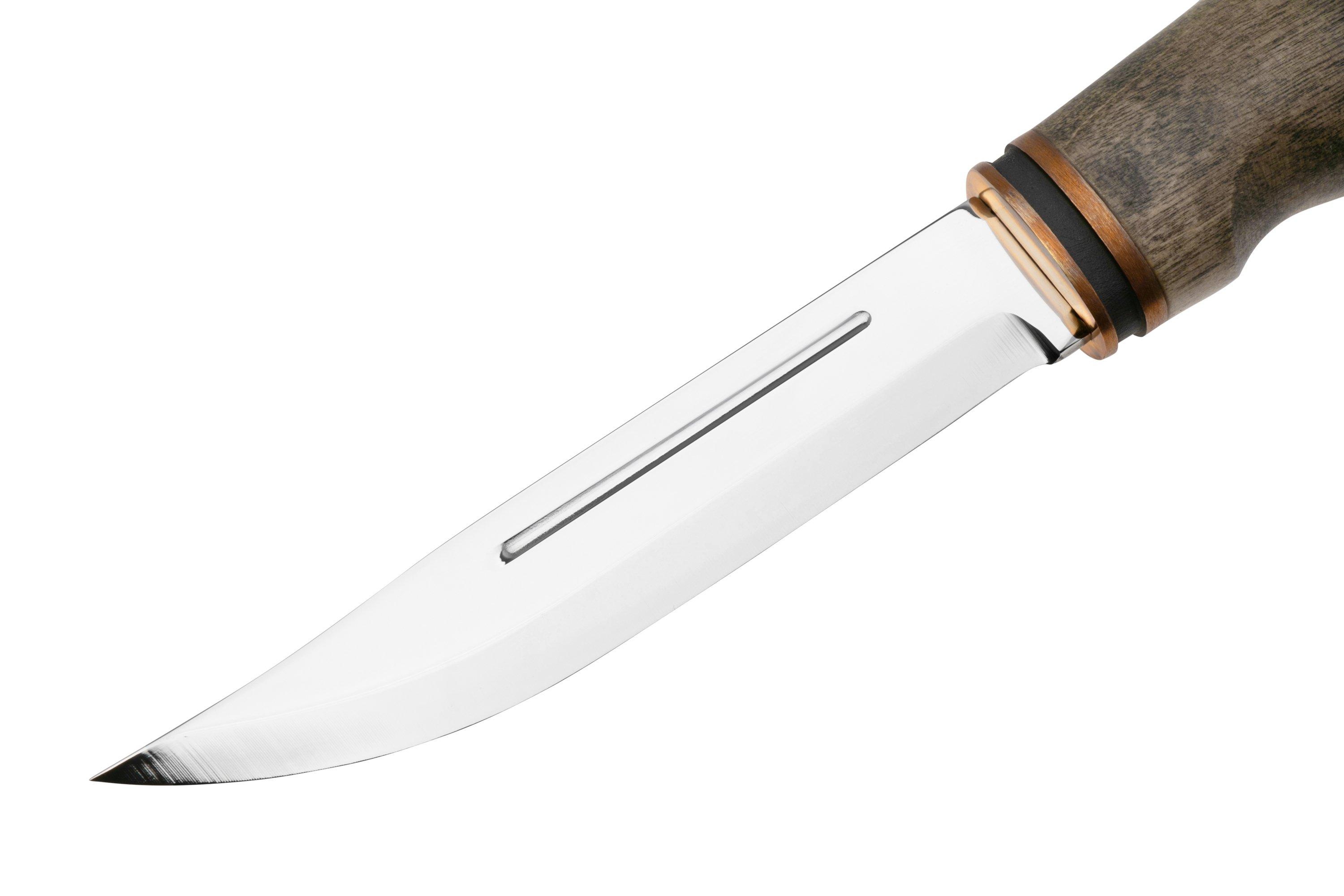 Marttiini Wild Boar, 546013W, Stainless, Waxed Curly Birch, outdoor