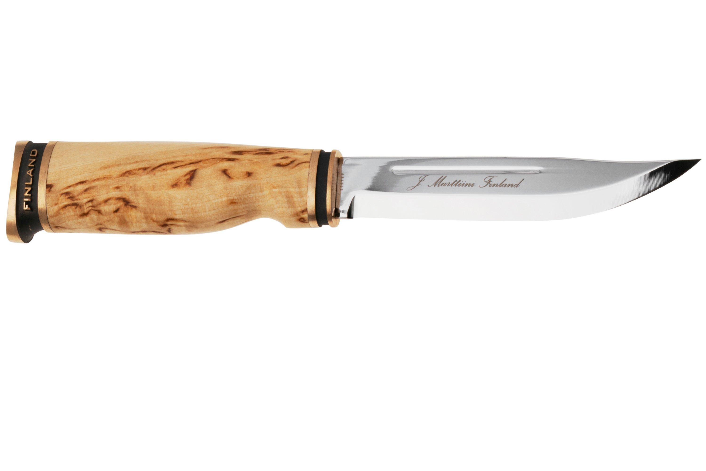 Marttiini Suomi-Finland 548018W Polished 1.4034, Bronze Curly
