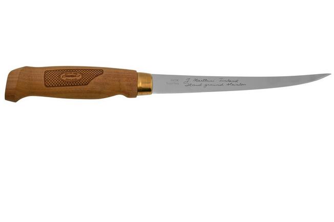 Marttiini 4 Classic Superflex Fish Filleting Knife With Leather Sheath