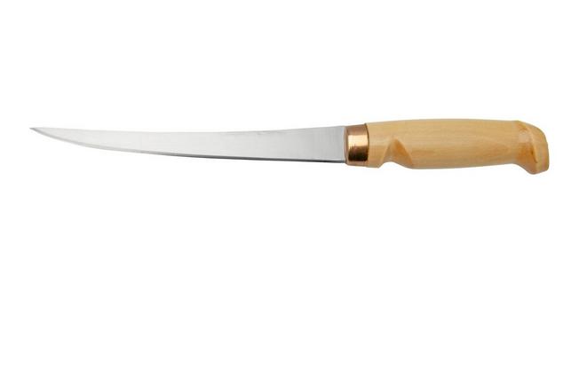 Marttiini Classic coltello per sfilettare 19, 630010, Stainless, Light  Birch