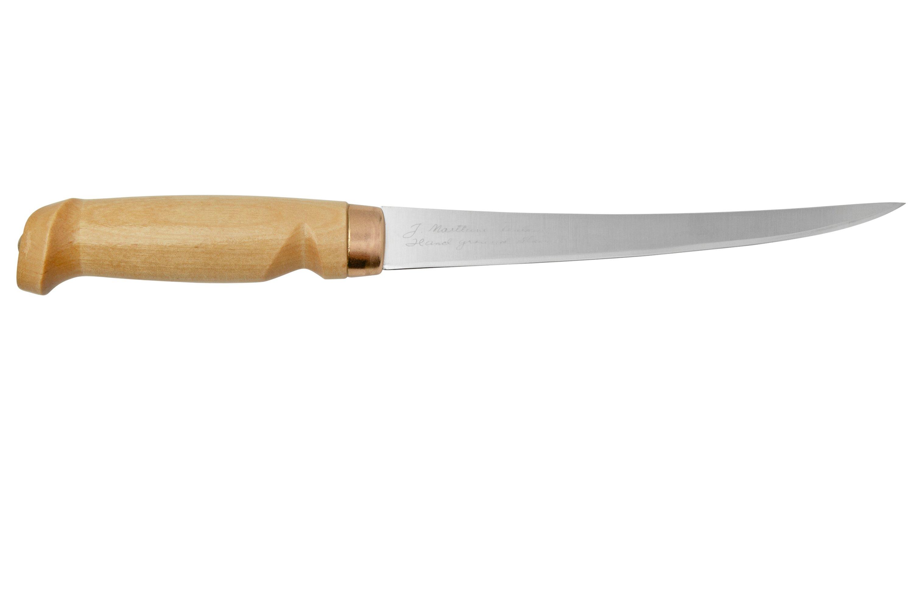 Marttiini Classic Filleting Knife 19, 630010, Stainless, Light Birch