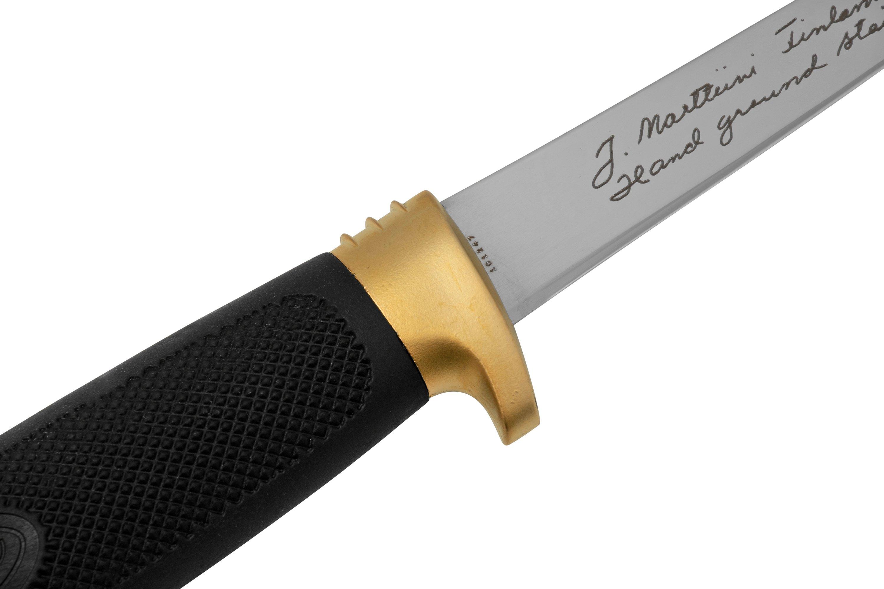 Marttiini Condor Filleting Knife 15, 826014, Black Rubber Stainless