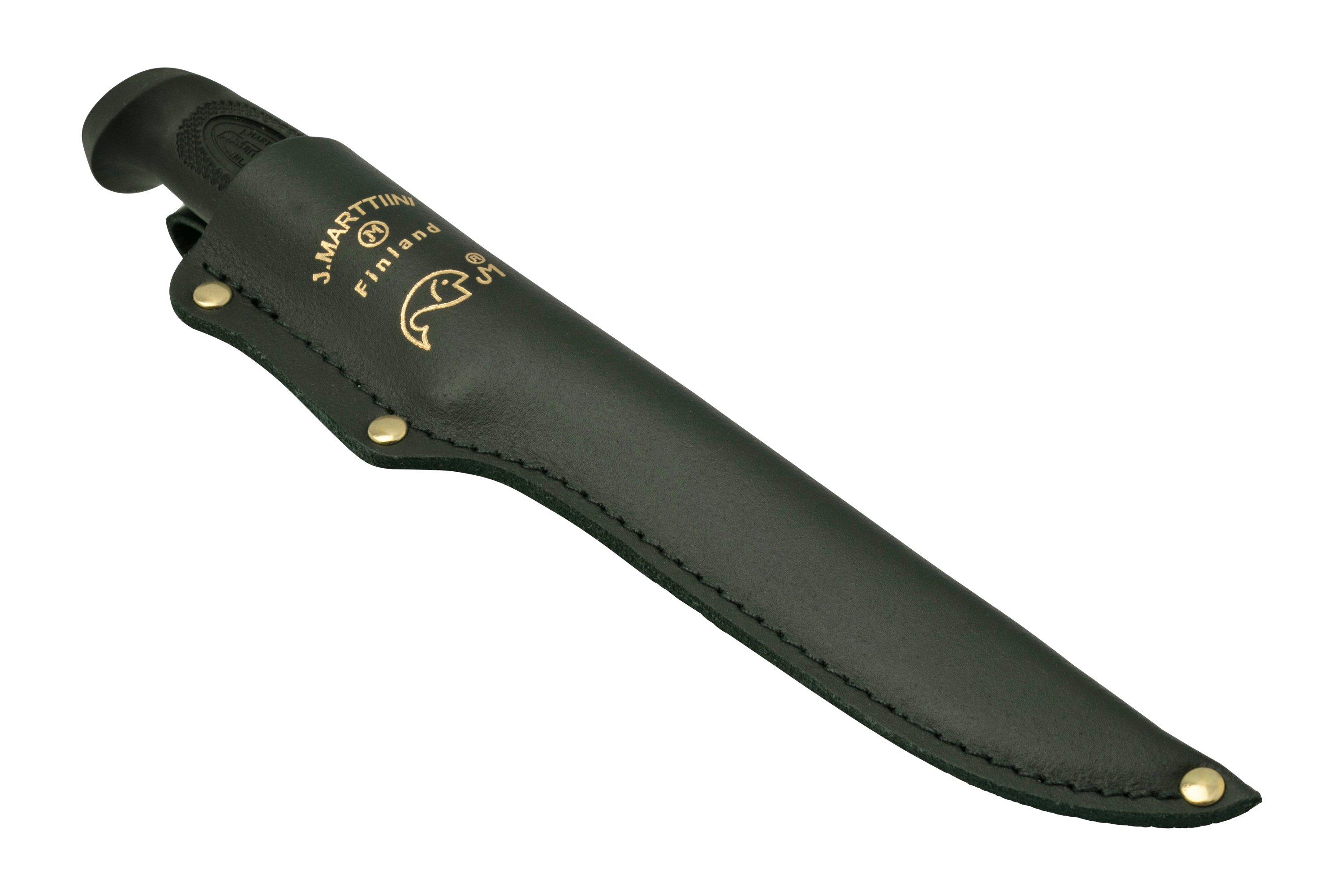 Marttiini Condor Filleting Knife 15, 826014, Black Rubber Stainless
