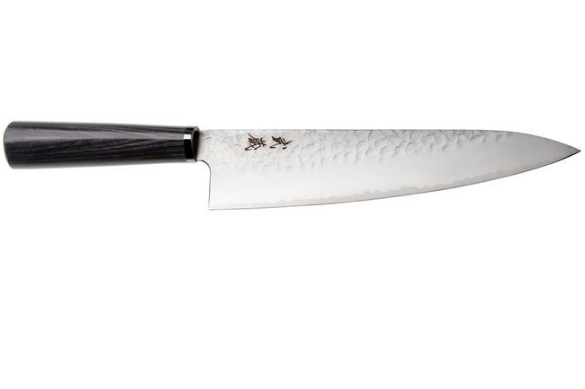 Afbeelding voor Musashi H986-2 Tsuchime VG-10, Purple Mahogany, gyuto, 20 cm
