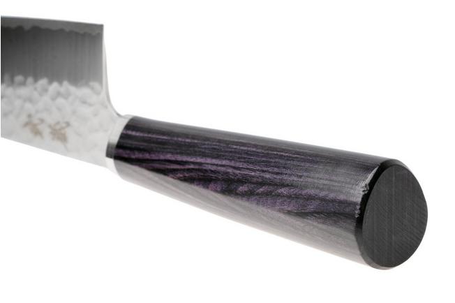 Afbeelding voor Musashi H986-2 Tsuchime VG-10, Purple Mahogany, gyuto, 20 cm