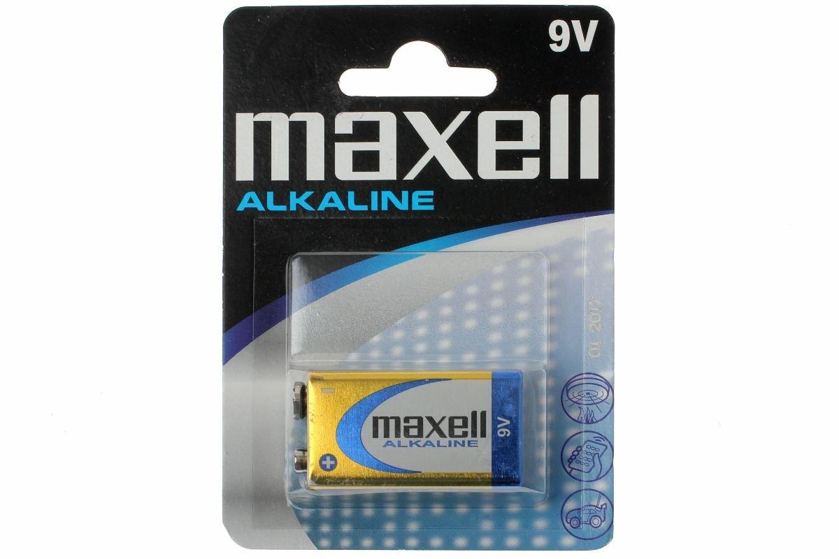 Maxell 9V alkaline battery | Advantageously shopping at Knivesandtools.com