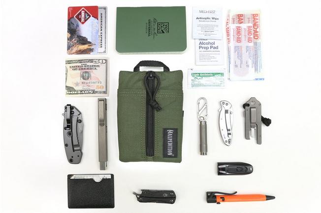 Afbeelding voor Maxpedition Platy Pocket Organizer 0235G 4x6 OD Green, pouch