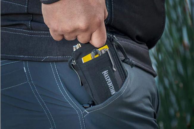 Bild für Maxpedition Platy Front Pocket Organizer 0237B 3.5x5 Black, Pouch