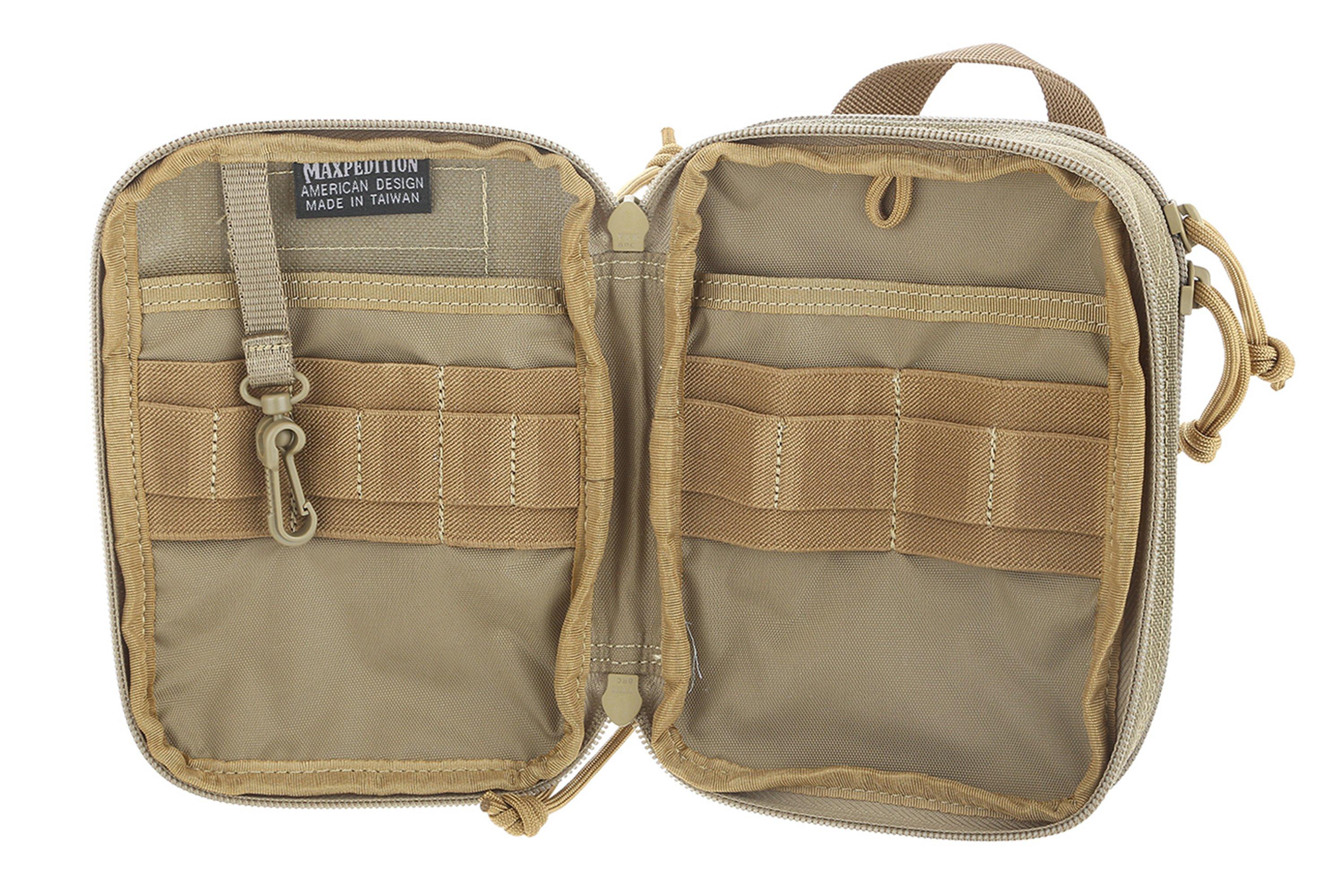 Pochette De Rangement EDC Maxpedition – Verte, Compacte, Pour Randonnée Et Usage Quotidien