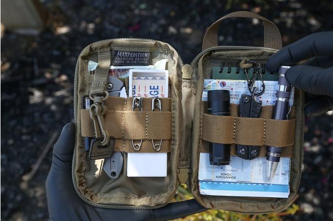 Afbeelding voor Maxpedition Mini Pocket Organizer pouch, kaki