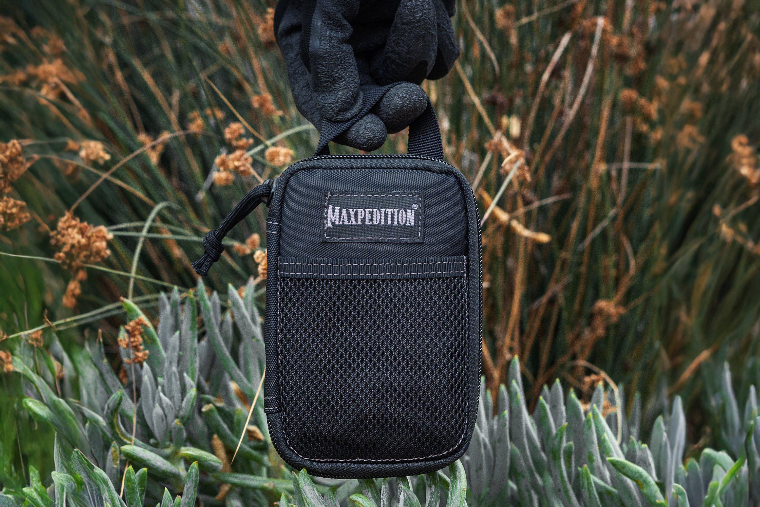 Maxpedition 0262B Micro Pocket Organizer pouch, black | Advantageously ...