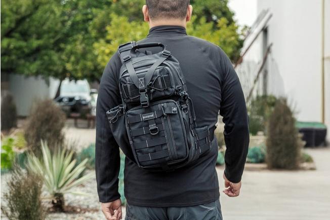 Afbeelding voor Maxpedition Sitka Gearslinger 0431B zwart, schuine rugzak, 15L