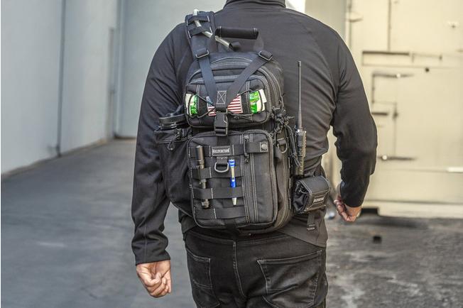 Afbeelding voor Maxpedition Sitka Gearslinger 0431B zwart, schuine rugzak, 15L