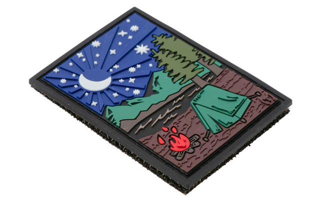 Afbeelding voor Maxpedition CAMPZ Outdoor Camp 3D Morale Patch GLOW, Patch 