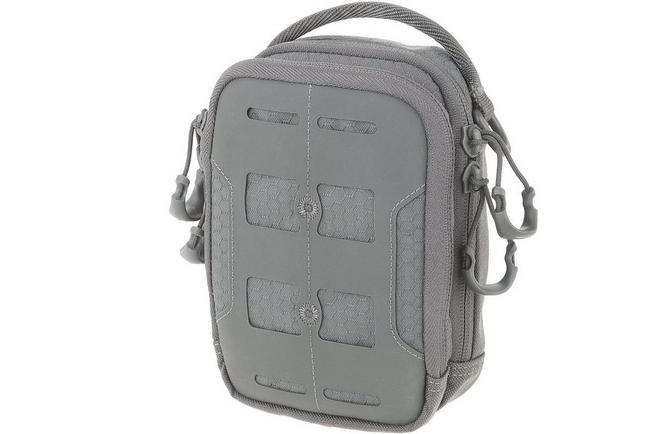 Maxpedition Cap Compact Admin Pouch Gray Polymer Clips Mxcapgry for sale online 