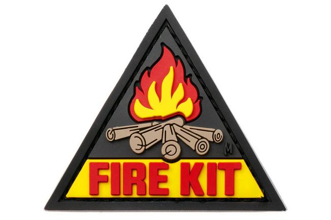Afbeelding voor Maxpedition MXFIREC Fire Kit 3D Morale Patch FULL COLOUR, patch