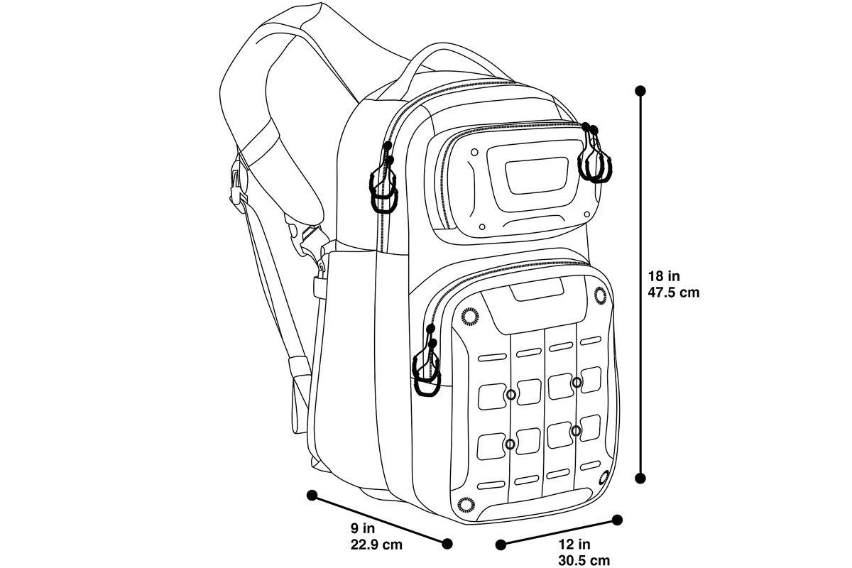 Maxpedition GRIDFLUX Sling pack Gray 18L GRFBLK, tactical backpack AGR ...