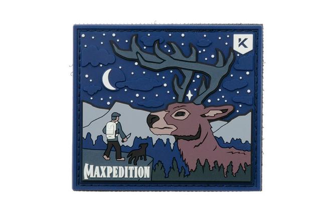 Afbeelding voor Maxpedition HBRTN Hubertus 3D Morale Patch NIGHT, patch, Knivesandtools Exclusive