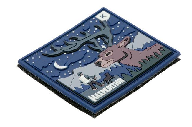 Afbeelding voor Maxpedition HBRTN Hubertus 3D Morale Patch NIGHT, patch, Knivesandtools Exclusive