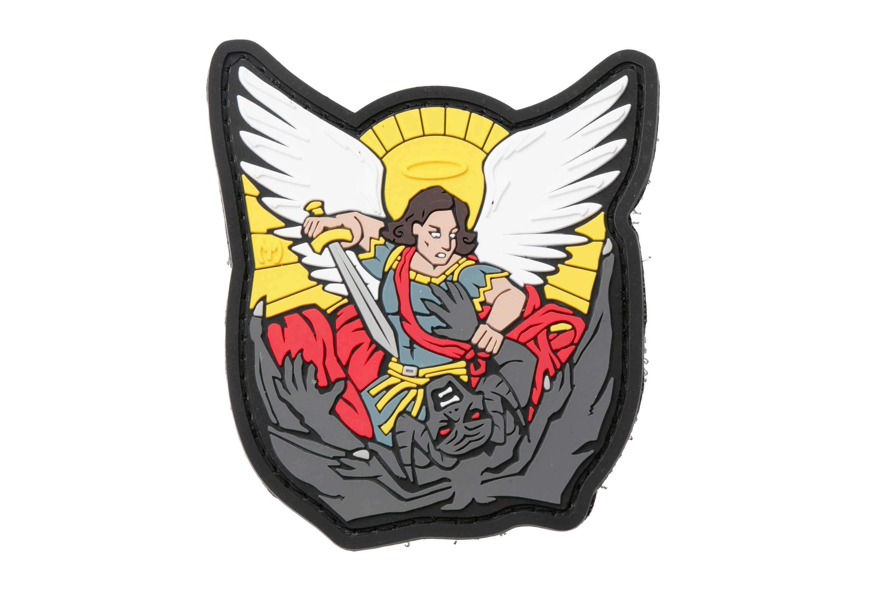 MAXPEDITION Saint Michael Morale Patch - 3D PVC Rubber Patch For Military, Police & Firefighters