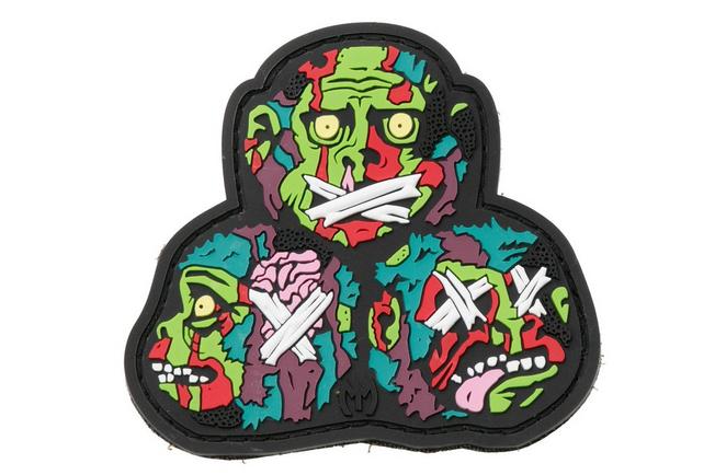 Afbeelding voor Maxpedition MONOC 3 Wise Monkeys 3D Morale Patch FULL COLOUR, patch