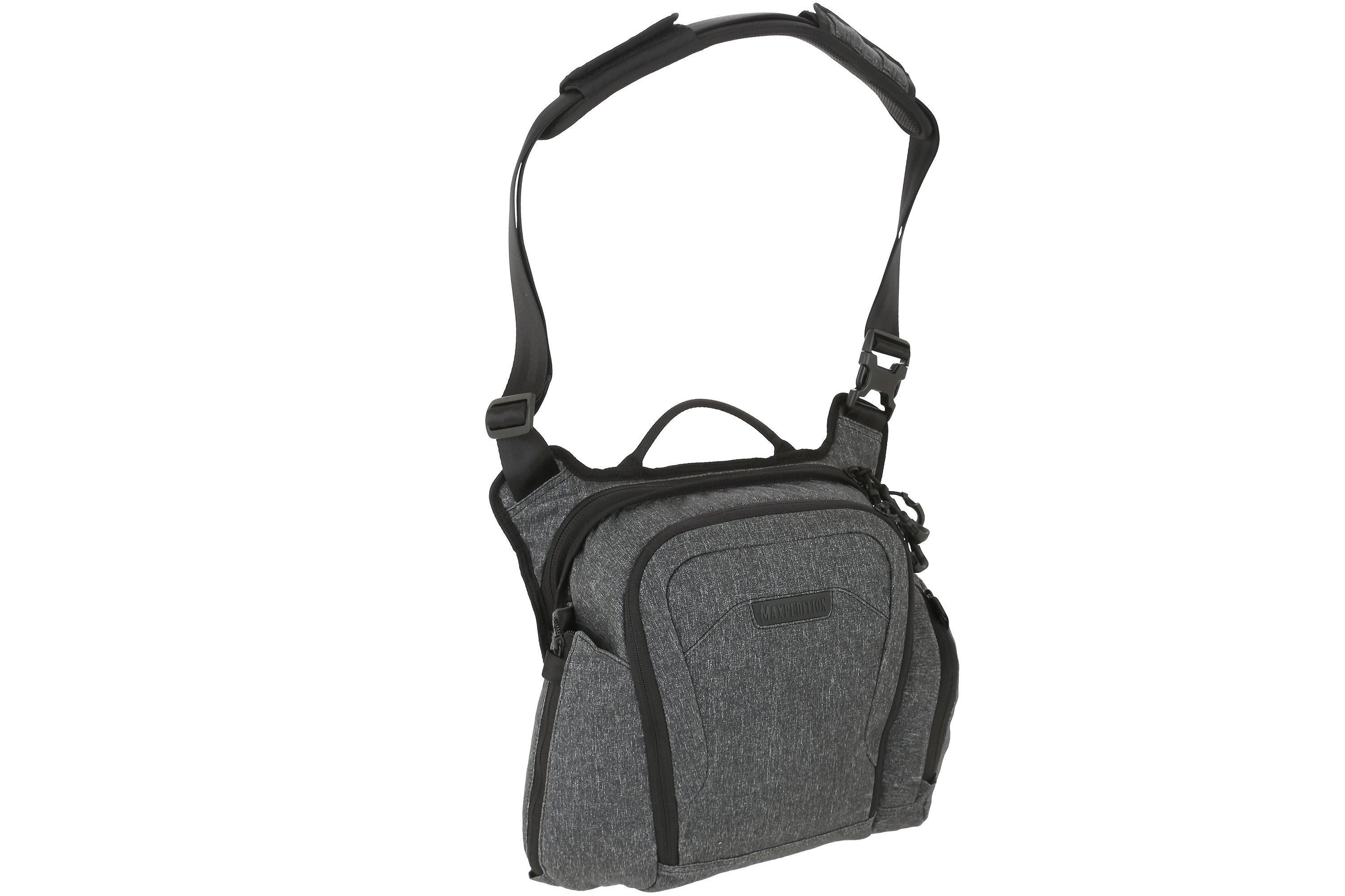 Maxpedition Entity Crossbody Bag Small, 9 litre, Charcoal