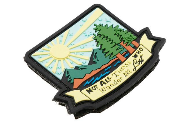 Afbeelding voor Maxpedition WNDRC Wander Not Lost 3D Morale Patch FULL COLOUR, patch