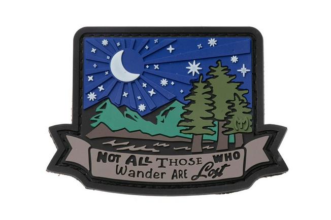 Afbeelding voor Maxpedition WNDRZ Wander Not Lost 3D Morale Patch GLOW, patch