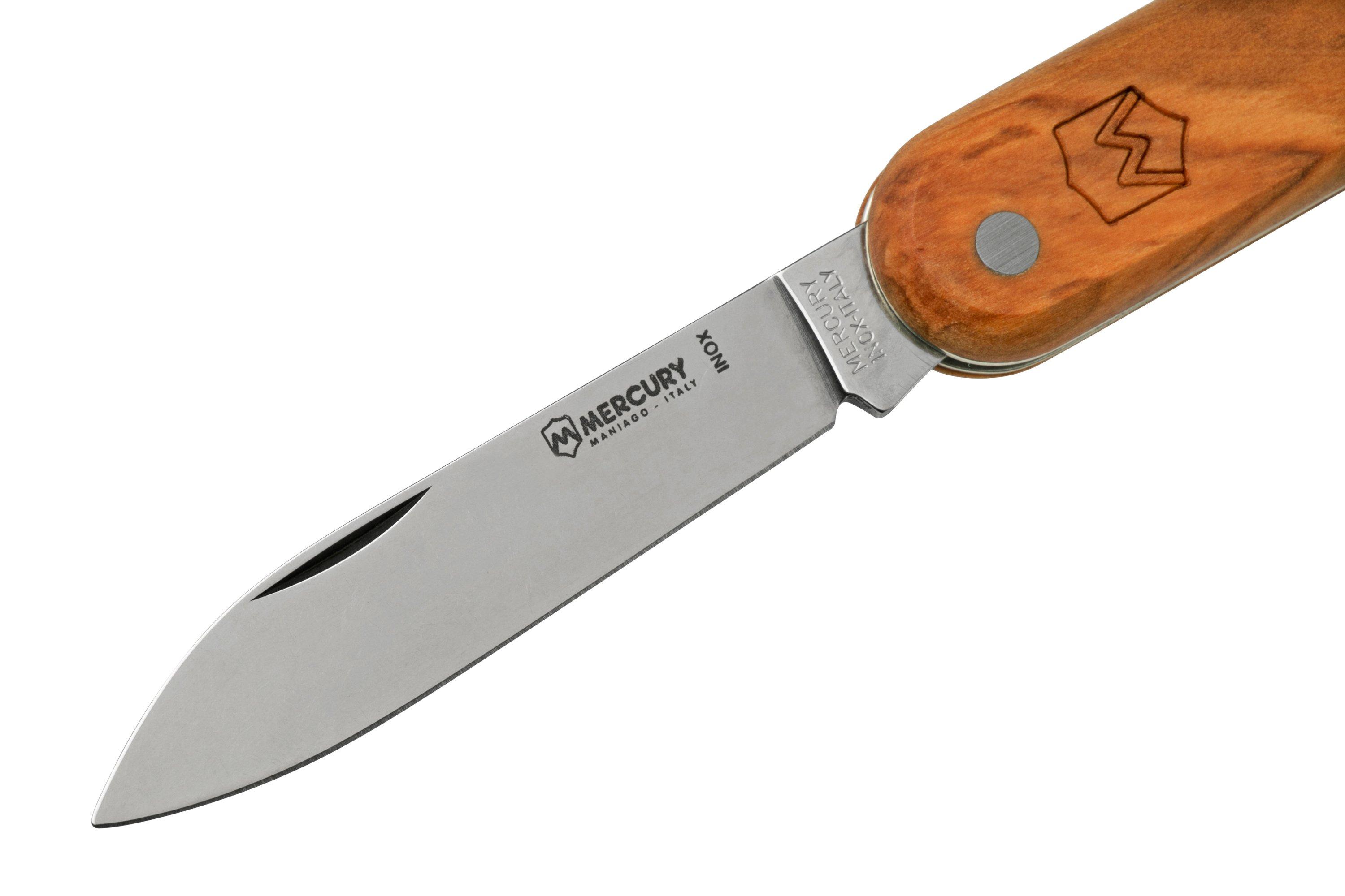 Mercury MultiTool Knife 9133LC Olive Wood, 3 functions, pocket knife