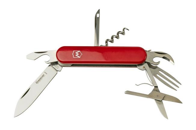 Mercury Multi-Tool Knife 913-7MC Red, 7 funzioni, coltello da tasca