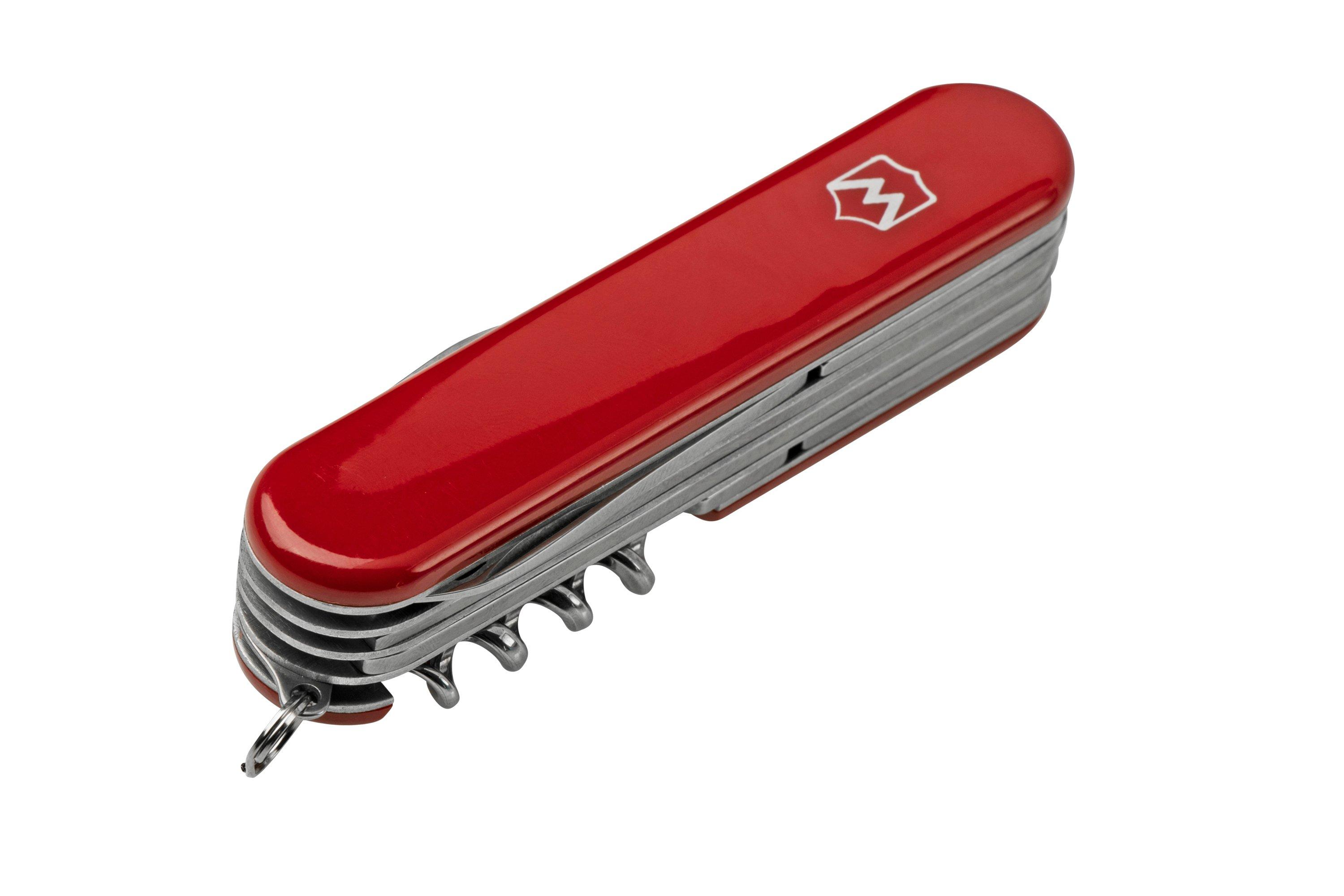 Mercury MultiTool Knife 9138MC Red, 8 functions, pocket knife