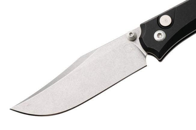 Afbeelding voor Mercury Amon 9AMN-ALBK-C Stonewashed Elmax, Black Anodized Aluminium, zakmes, Denis Simonutti design