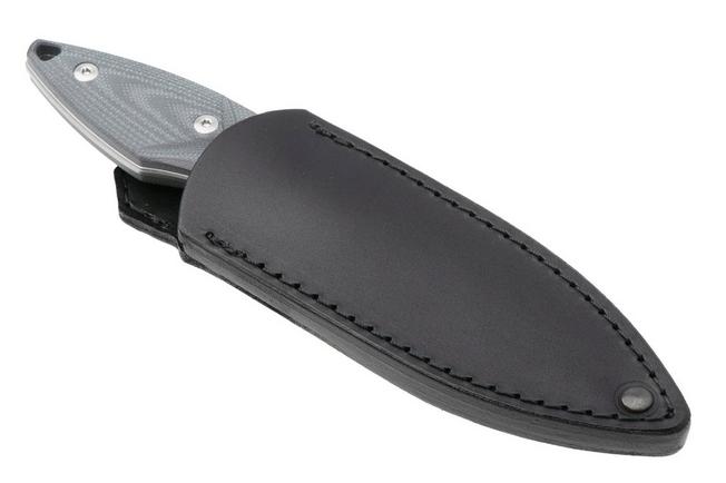 Afbeelding voor Mercury Hawky 9AWK-BKG10F-C Stonewashed M390, Black G10, vaststaand mes