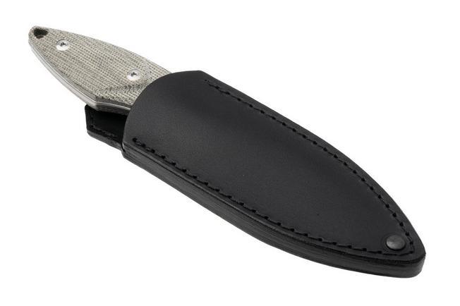 Afbeelding voor Mercury Hawky 9AWK-GCF-C Stonewashed M390, Green Canvas Micarta, vaststaand mes