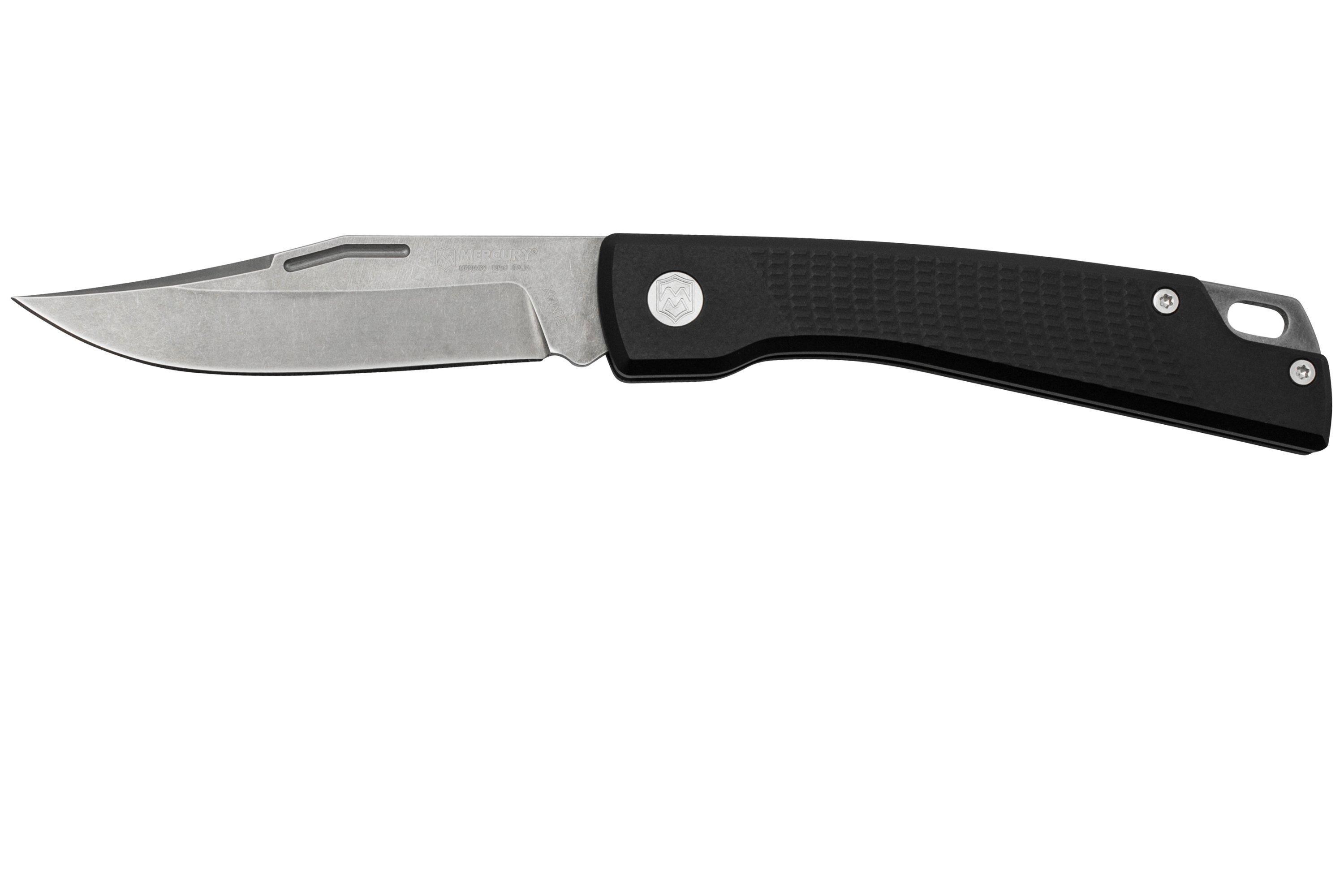 Mercury Luc 9LUCEXSWALBK-C, Elmax, Black Aluminium, pocket knife ...