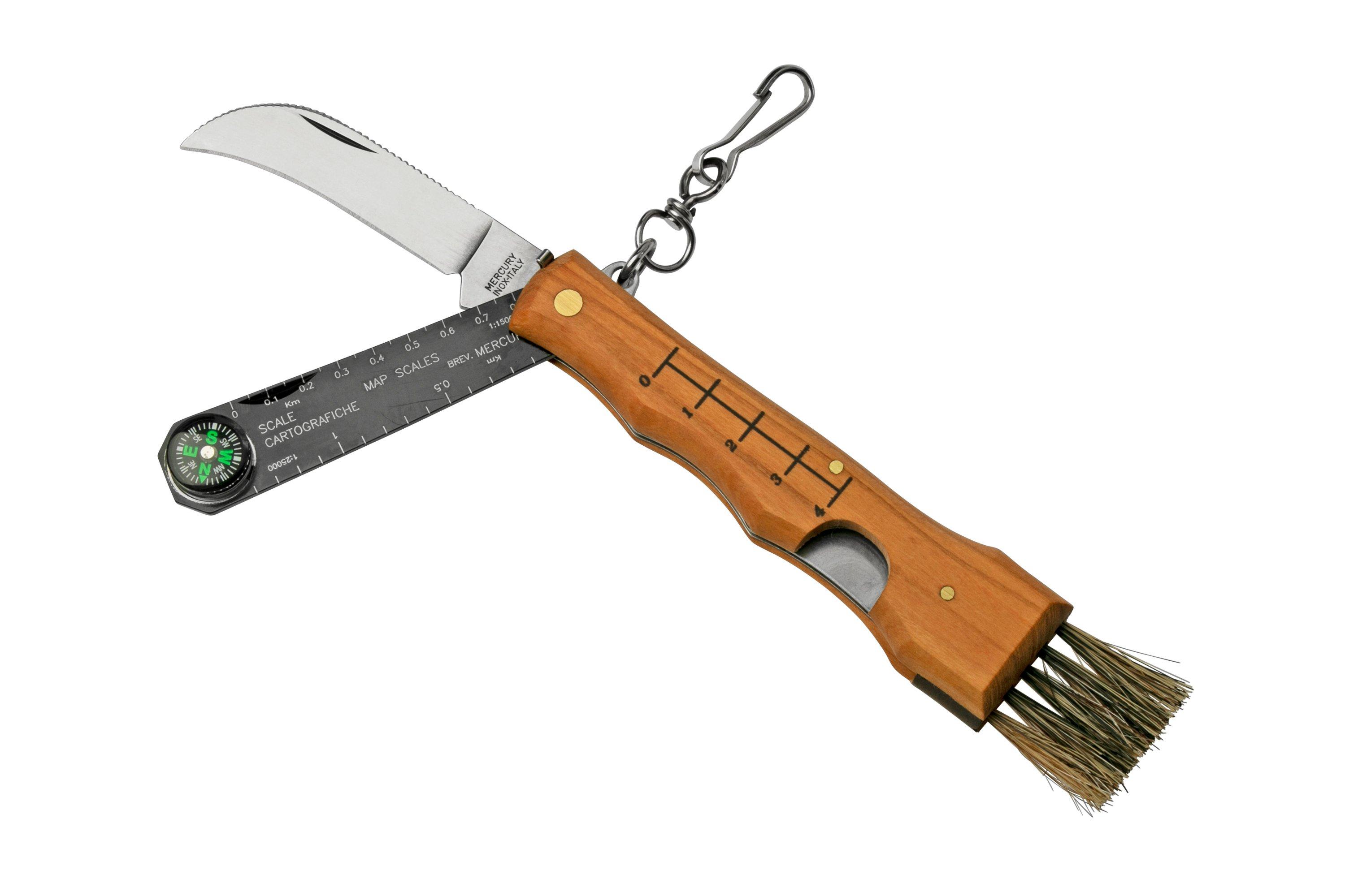 Mercury Mico 2 9M2UFC Olive Wood, mushroom knife with compass