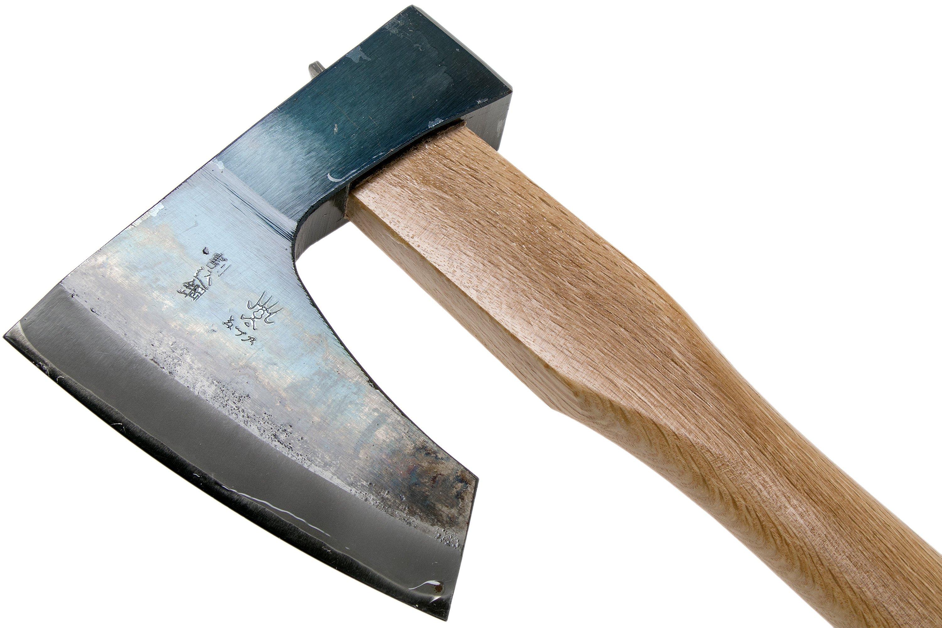 Masakari carpenter's hatchet, Shirogami steel, Niwaki