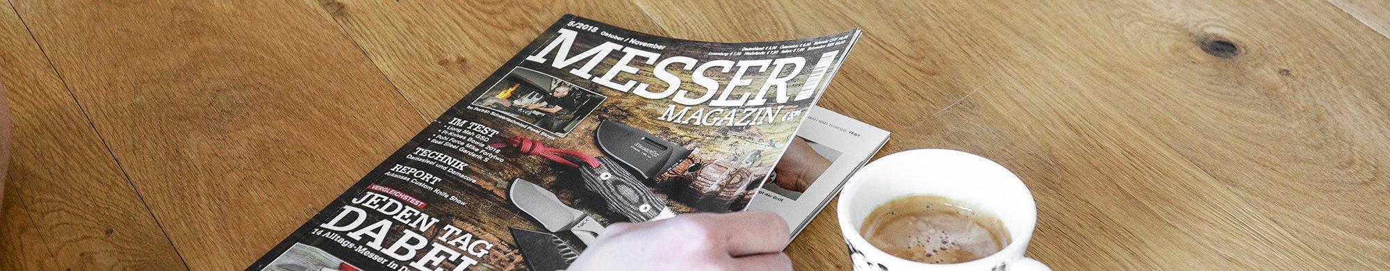 Grailer in the German Messer Magazin