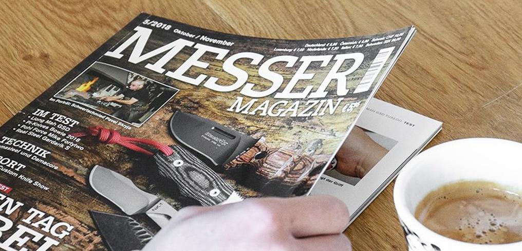 Grailer in the German Messer Magazin