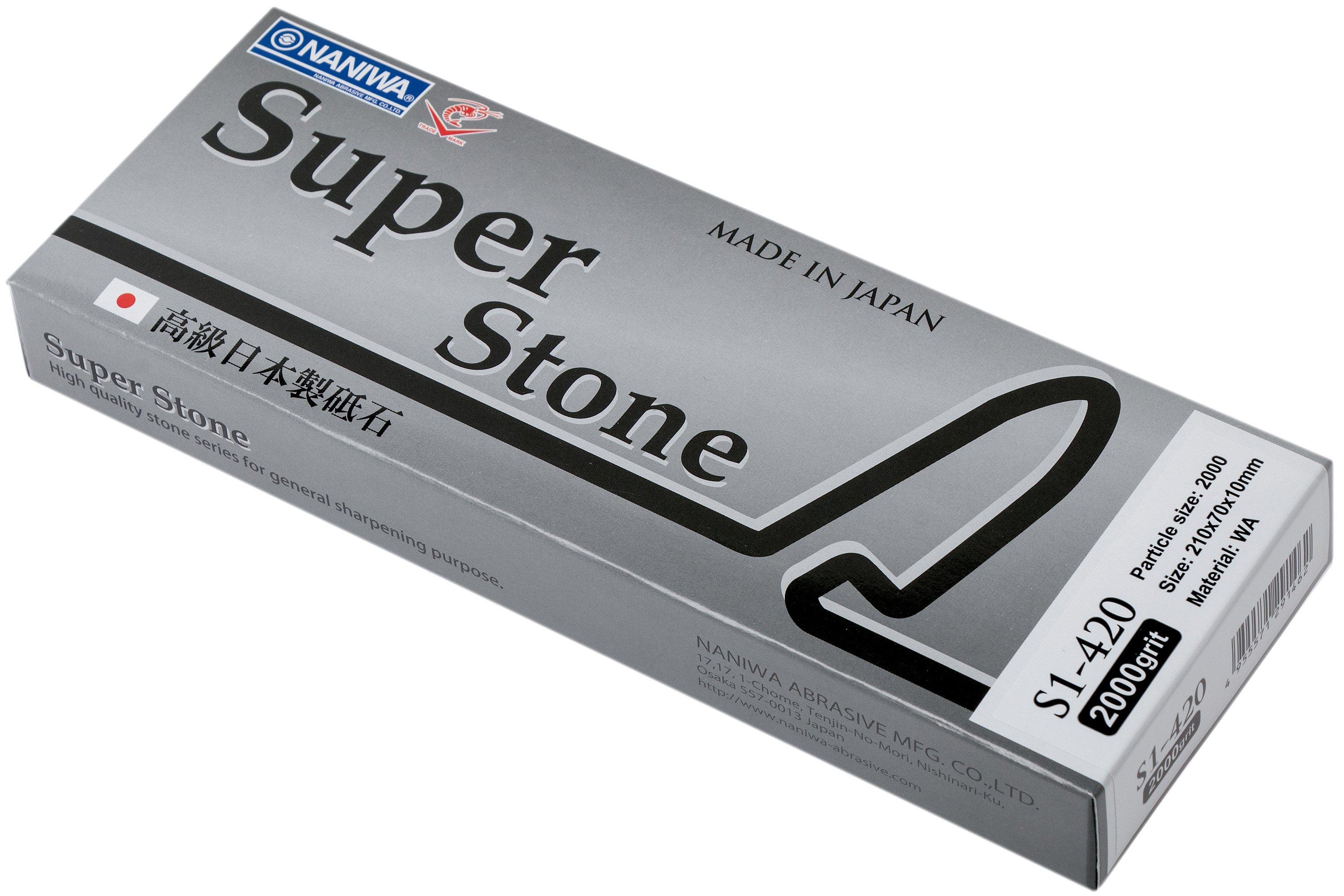 Naniwa Super Stone sharpening stone, S1-420, grain 2000 ...