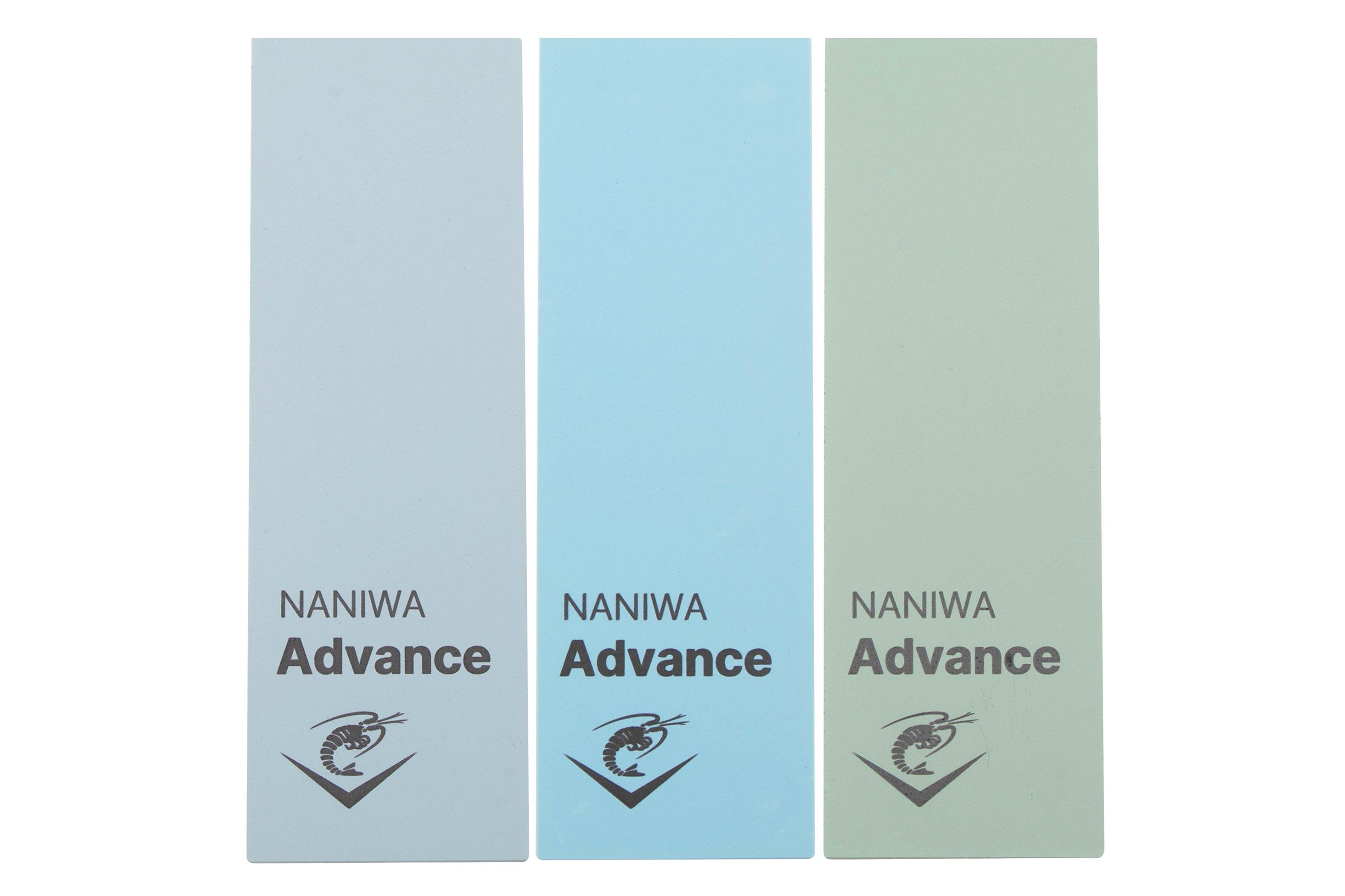 Naniwa Advance sharpening kit, grain 1000, 5000 and 10000 ...
