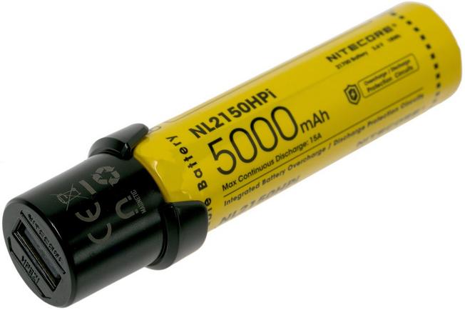 UI2 chargeur USB 2 slot pour 18650 et 21700–NITECORE BELUX