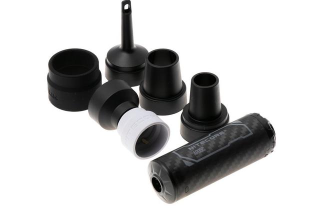 Afbeelding voor Nitecore Ultra Lightweight Carbon Fiber Air Pump AP05C, luchtpomp