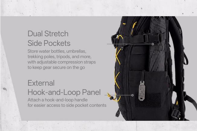 Afbeelding voor Nitecore BP24, Black Cordura 500D, rugzak, 24 liter 