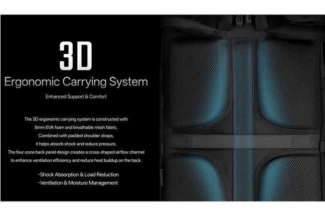 Afbeelding voor Nitecore BP24, Black Cordura 500D, rugzak, 24 liter 