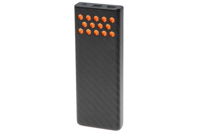 Afbeelding voor Nitecore CARBO10000 Gen2 Powerbank, 10.000 mAh, oranje